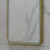 Retti Rectangular 450mm x 750mm Frontlit LED Framed Mirror with Demister, Brushed Brass (Gold) Frame