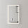 Retti Rectangular 450mm x 750mm Frontlit LED Mirror with Matte White Frame and Demister