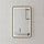 Retti Rectangular 450mm x 750mm Frontlit LED Mirror with Matte Black Frame and Demister