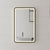 Retti Rectangular 450mm x 750mm Frontlit LED Mirror with Matte Black Frame and Demister