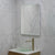 Retti Rectangular 600mm x 750mm Frontlit and Backlit LED Frameless Mirror with Frosted Glass Border and Demister