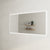 Retti Rectangular 2000mm x 900mm Frontlit and Backlit LED Frameless Mirror with Frosted Glass Border and Demister