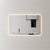 Retti Rectangular 1200mm x 750mm Frontlit and Backlit LED Frameless Mirror with Frosted Glass Border and Demister