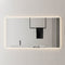 Retti Rectangular 1600mm x 900mm LED Mirror with Frosted Glass Border and Demister