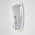 Riri Oblong 600mm x 900mm Frontlit LED Mirror with Matte White Frame and Demister