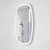 Riri Oblong 600mm x 900mm Frontlit LED Mirror with Matte White Frame and Demister