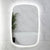 Riri Oblong 600mm x 900mm Frontlit and Backlit LED Frameless Mirror with Frosted Glass Border and Demister