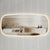 Riri Oblong 1500mm x 700mm Frontlit and Backlit LED Frameless Mirror with Frosted Glass Border and Demister