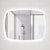 Riri Oblong 1200mm x 900mm LED Mirror with Frosted Glass Border and Demister