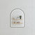 Arco Arch 600mm x 800mm Frontlit LED Mirror with Matte Black Frame and Demister