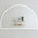 Arco Arch 1500mm x 1000mm Frontlit LED Mirror with Matte White Frame and Demister