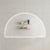 Arco Arch 1700mm x 1000mm LED Mirror with Frosted Glass Border and Demister