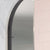 Pill Oval Mirror with Matte Black Frame | 5 sizes available, from 500mm to 1500mm |