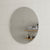 Circa Round 800mm Mirror with Brushed Nickel Frame