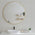 Circa Round 1000mm Mirror with Brushed Brass (Gold) Frame