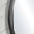 Circa Round 1000mm Framed Mirror, Brushed Gunmetal Frame