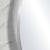 Circa Round 1000mm Framed Mirror, Brushed Nickel Frame