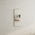 Retti Rectangular 450mm x 1200mm Mirror with Brushed Brass (Gold) Frame