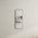 Retti Rectangular 450mm x 1200mm Mirror with Matte Black Frame