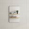 Retti Rectangular 600mm x 900mm Mirror with Brushed Nickel Frame