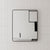 Retti Rectangular 600mm x 750mm Framed Mirror with Matte Black Frame