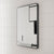 Retti Rectangular Mirror with Matte Black Frame | 8 sizes available, from 450mm to 1500mm