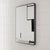 Retti Rectangular 450mm x 750mm Mirror with Matte Black Frame