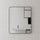 Retti Rectangular 750mm x 900mm Mirror with Matte Black Frame