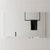 Retti Rectangular 1500mm x 900mm Framed Mirror with Matte White Frame