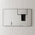 Retti Rectangular 1500mm x 900mm Mirror with Matte Black Frame