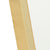 Riri Oblong 500mm x 900mm Framed Mirror, Brushed Brass (Gold) Frame