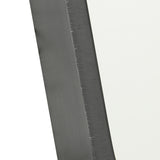 Riri Oblong 500mm x 900mm Framed Mirror, Brushed Gunmetal Frame