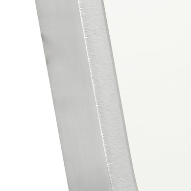 *Clearance* Riri Oblong 500mm x 900mm Framed Mirror, Brushed Nickel Frame