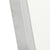 Riri Oblong 500mm x 900mm Framed Mirror, Brushed Nickel Frame
