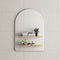 Arco Arch 700mm x 1000mm Mirror with Brushed Nickel Frame