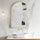 Arco Arch 700mm x 1000mm Mirror with Brushed Brass (Gold) Frame
