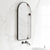 Arco Arch 400mm x 800mm Framed Mirror with Matte Black Frame *Clearance Stock*