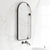 Arco Arch 400mm x 800mm Mirror with Matte Black Frame