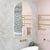 Arco Arch 700mm x 1000mm Mirror with Matte White Frame