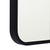 Arco Arch 400mm x 800mm Mirror with Matte Black Frame