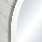 *Clearance* Arco Arch 1500mm x 1000mm Mirror with Matte White Frame