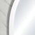 *Clearance* Arco Arch 1500mm x 1000mm Mirror with Matte White Frame