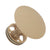 Dome Pop Short Bath Waste 40mm with Overflow and Pull-Out Basket, Brushed Brass (Gold)