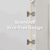 Arco Arch 400mm x 800mm Frontlit LED Mirrored Shaving Cabinet, Matte White