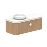 ADP Surry Wall Hung 1200mm Single Left Offset Bowl Vanity Cabinet