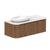 ADP Surry Wall Hung 1200mm Single Left Offset Bowl Vanity Cabinet