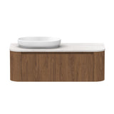 ADP Surry Wall Hung 1200mm Single Left Offset Bowl Vanity Cabinet