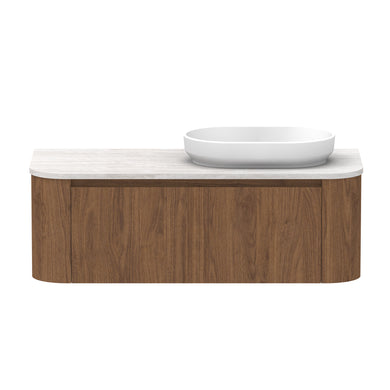 ADP Surry Wall Hung 1200mm Single Right Offset Bowl Vanity Cabinet