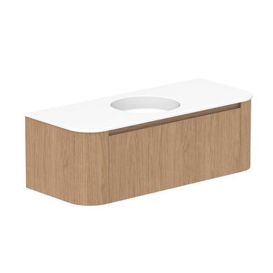 ADP Surry Wall Hung 1200mm Single Center Bowl Vanity Cabinet