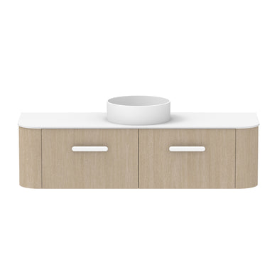 ADP Surry Wall Hung 1500mm Single Center Bowl Vanity Cabinet